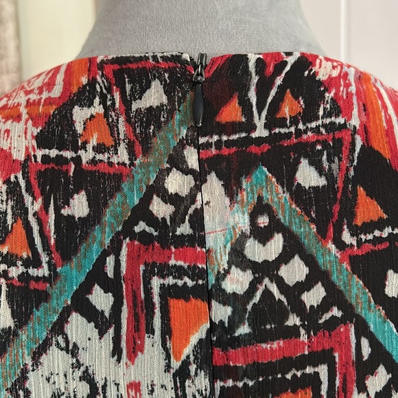 Emma & Michele Maxi Dress -      Size 10 - Multi Color - Picture 7 of 10